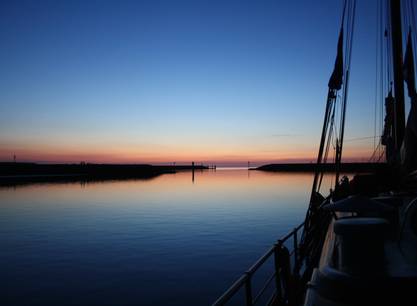 6 genussvolle Segeltage ab Harlingen an Bord des Luxusseglers Elbrich (jede Kabine mit eigener Dusche und Toilette) 