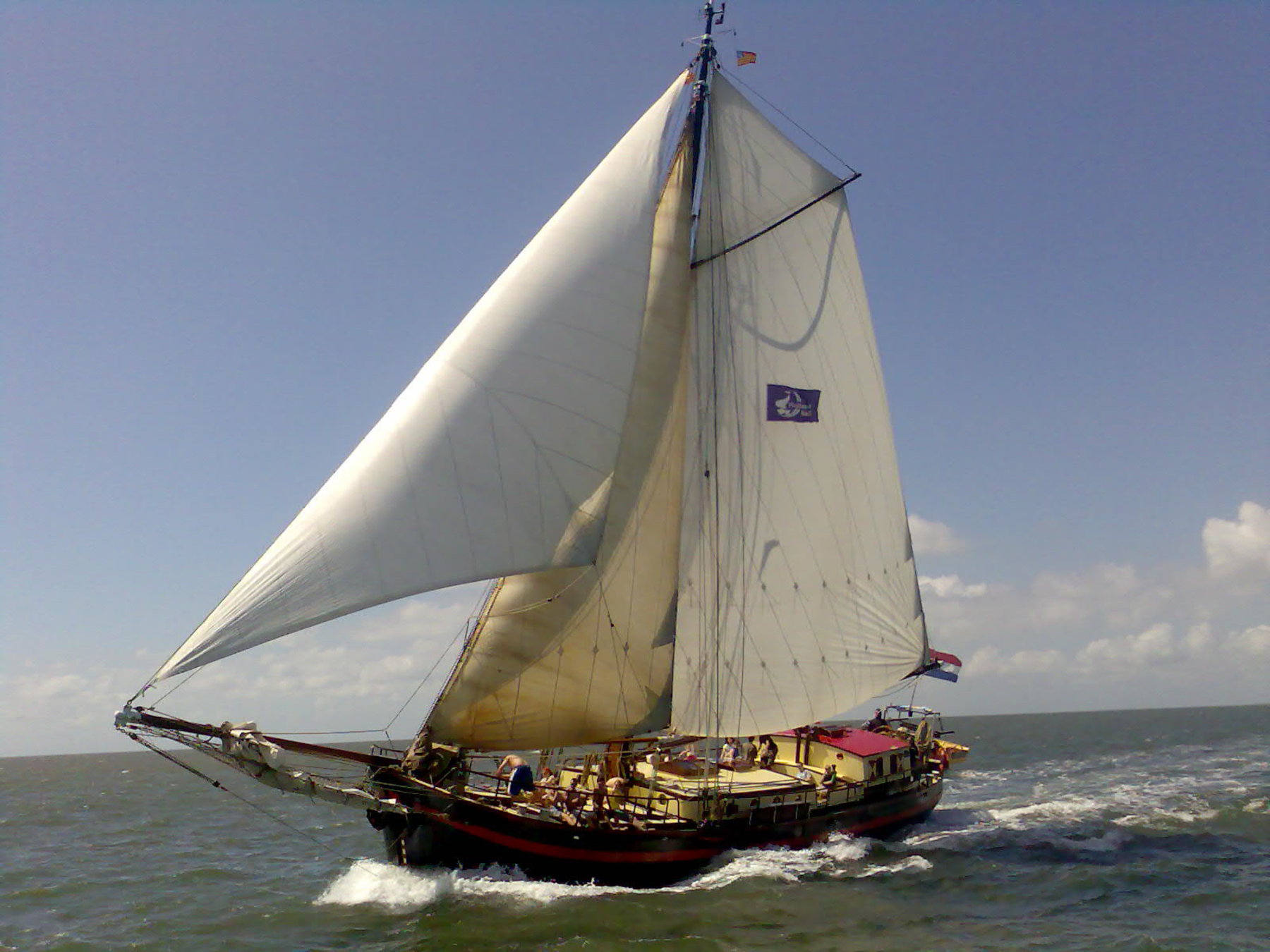 8 genussvolle Segeltage ab Enkhuizen an Bord der Amore Vici auf dem IJsselmeer und/oder im Weltnaturerbe Wattenmeer