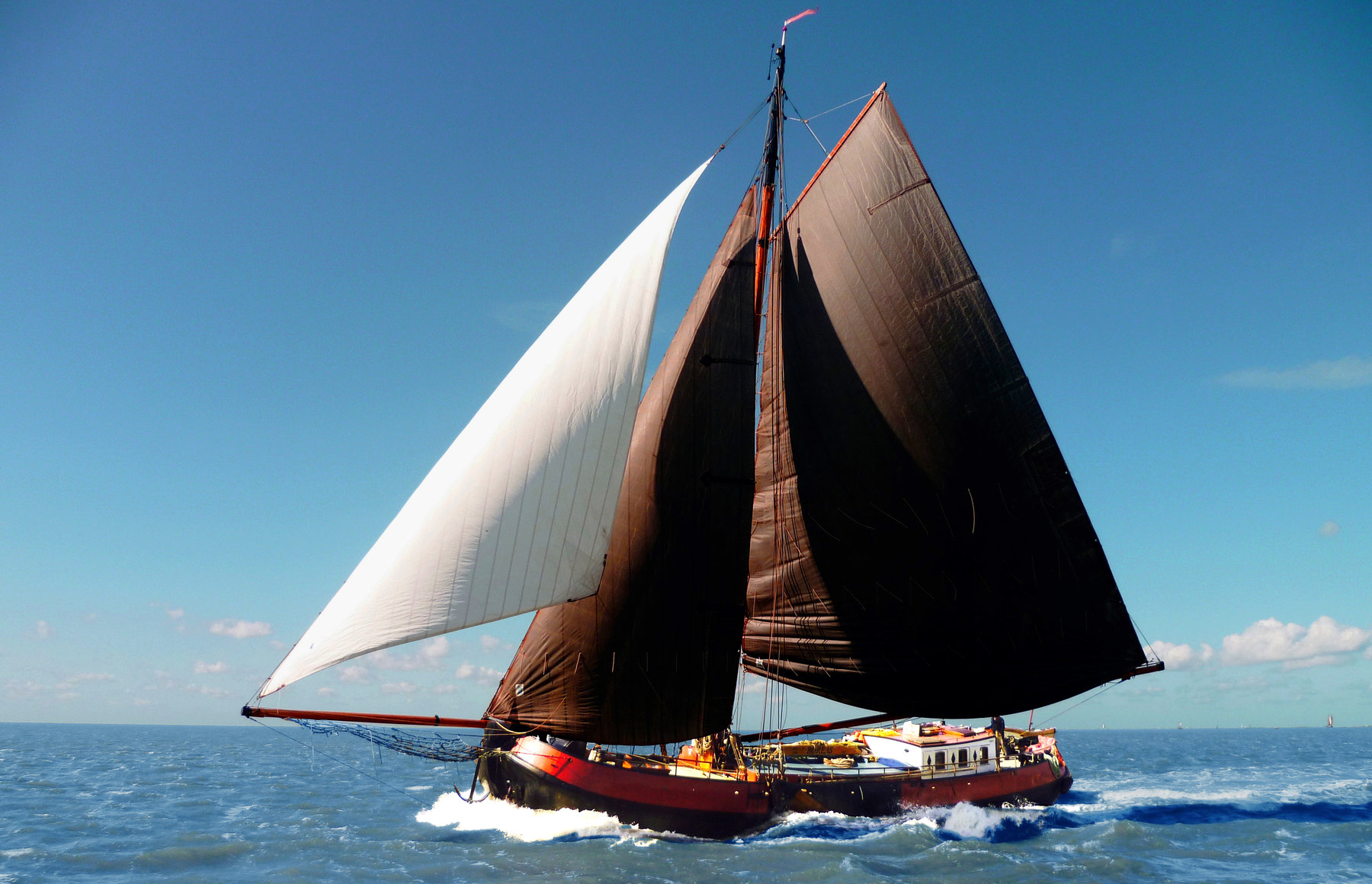 6-daagse zeiltocht met de Boreas vanuit Harlingen op de Waddenzee en het IJsselmeer
