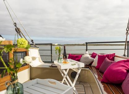 6 genussvolle Segeltage an Bord der Welvaart ab Enkhuizen auf dem IJsselmeer und/oder im Weltnaturerbe Wattenmeer