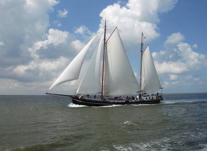 Am Himmelfahrtswochenende segeln auf dem IJsselmeer / Markermeer ab Enkhuizen