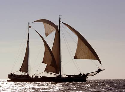 Ein Wochenende segeln auf dem IJsselmeer / Markermeer an Bord der Eensgezindheid ab Enkhuizen