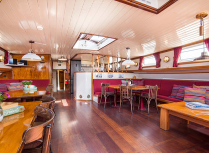 Bontekoerace auf dem Plattbodenschiff Bontekoe ab Hoorn