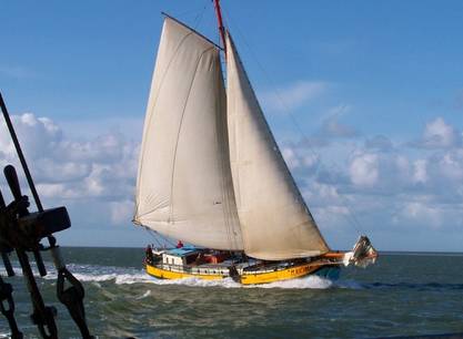 Ein Wochenende segeln auf dem Wattenmeer und Trockenfallen auf dem Watt an Bord der Maxima