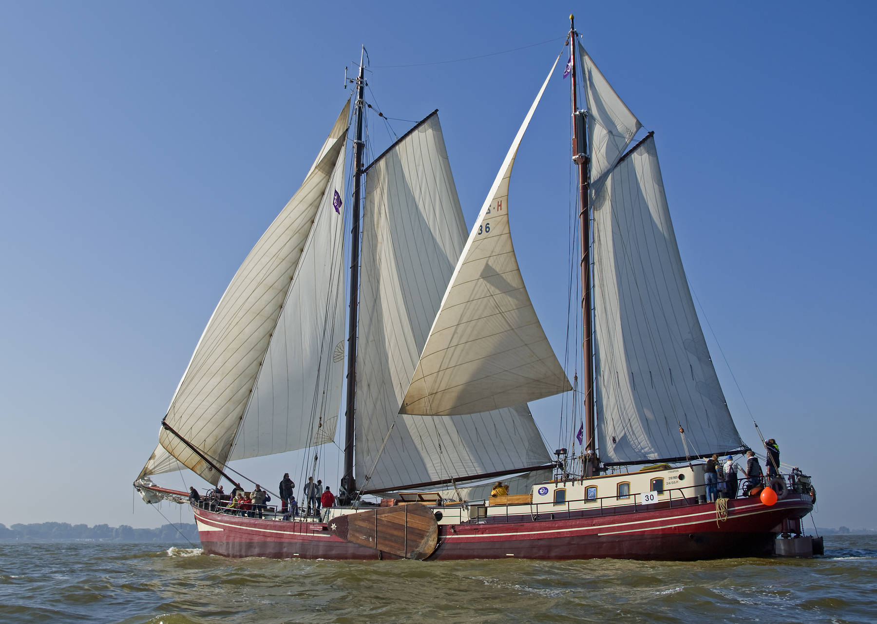 Fronleichnam: Wochenende segeln auf dem IJsselmeer / Markermeer an Bord der Nirwana ab Enkhuizen