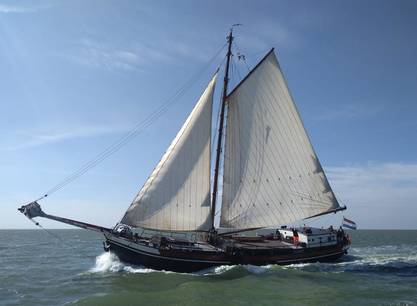 6 genussvolle Segeltage ab Harlingen im Weltnaturerbe Wattenmeer und/oder auf dem IJsselmeer an Bord der Lauwerszee