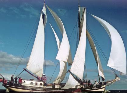 Last Minute: 6-daagse zeilvakantie aan boord van de Rea-Klif vanuit Enkhuizen op het IJsselmeer en/of Waddenzee