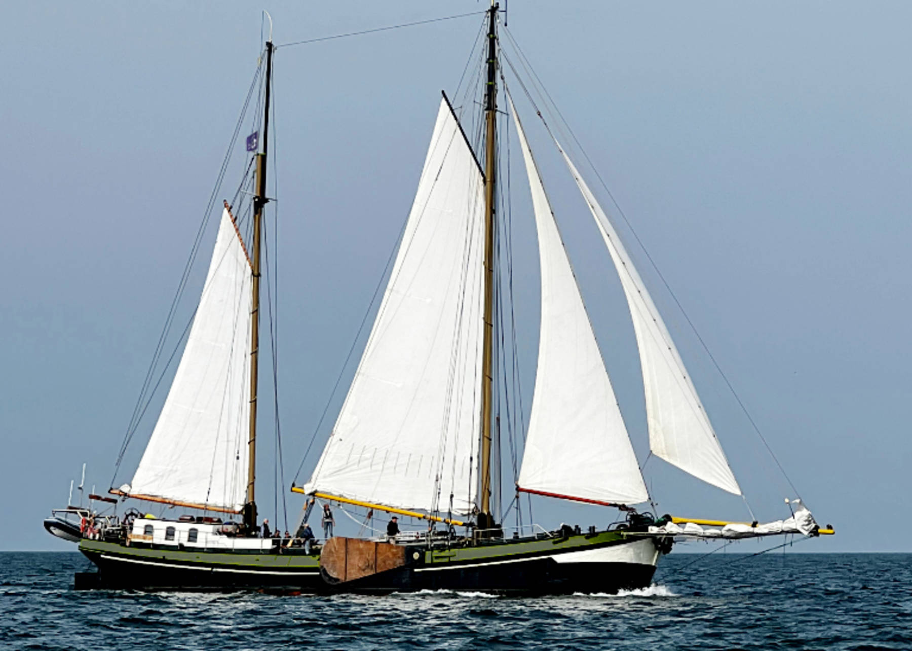 Verlengd weekend zeilen aan boord van de Grote Jager vanuit Enkhuizen op het IJsselmeer en/of Waddenzee