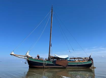 5 genussvolle Segeltage an Bord der Kleine Jager ab Enkhuizen auf dem IJsselmeer und/oder im Weltnaturerbe Wattenmeer