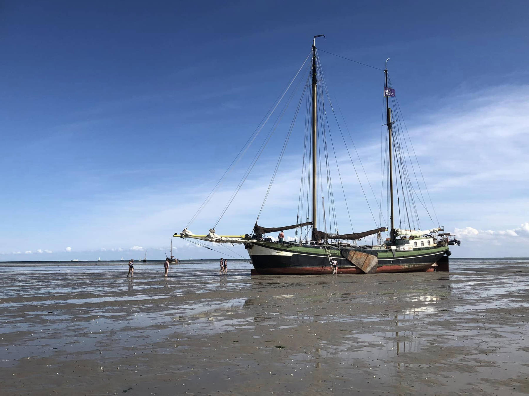8-tägige kulinarische „Wattenmeer-Segelwoche“ an Bord der Grote Jager ab Enkhuizen