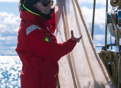Segeln, entdecken und zu einer saubereren Wattensee beitrage, ein Wochenende an Bord der Morgana