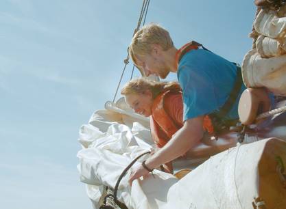 Ein Wochenende mit dem Segelschiff Storebælt ab Harlingen auf dem Wattenmeer segeln