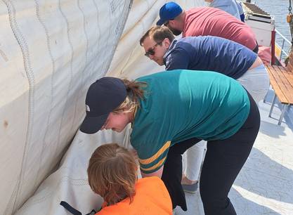 Am Himmelfahrtswochenende segeln auf dem IJsselmeer / Markermeer ab Enkhuizen