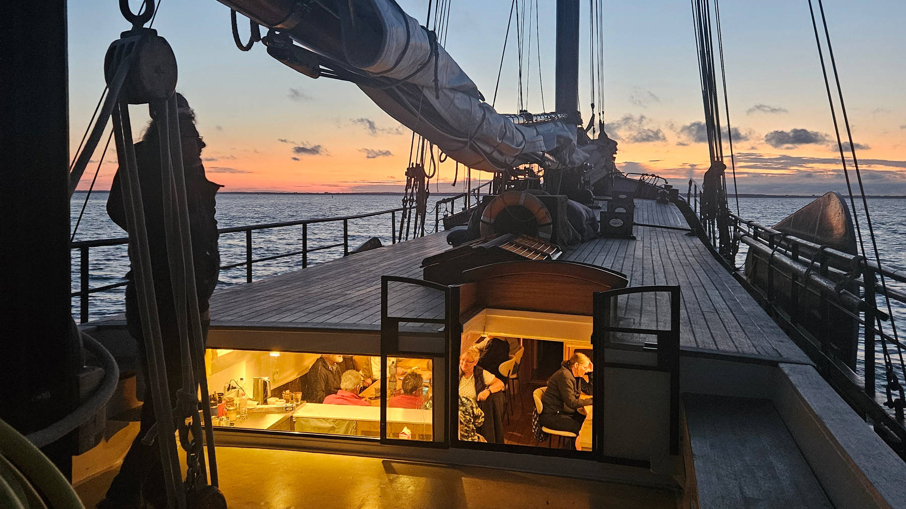 Sunset Waddencruise zum Wattenmeer und nach Terschelling