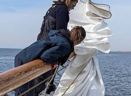 Ein Wochenende an Bord der Kleine Jager ab Enkhuizen segeln auf dem IJsselmeer / Markermeer
