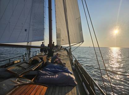 Sunset Waddencruise zum Wattenmeer und nach Terschelling