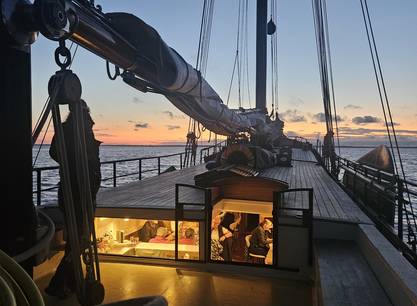 Sunset Waddencruise zum Wattenmeer und nach Terschelling