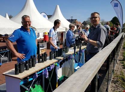 Wattenmeer-Vogelfestival Texel an Bord des Segelschiffs Grote Jager
