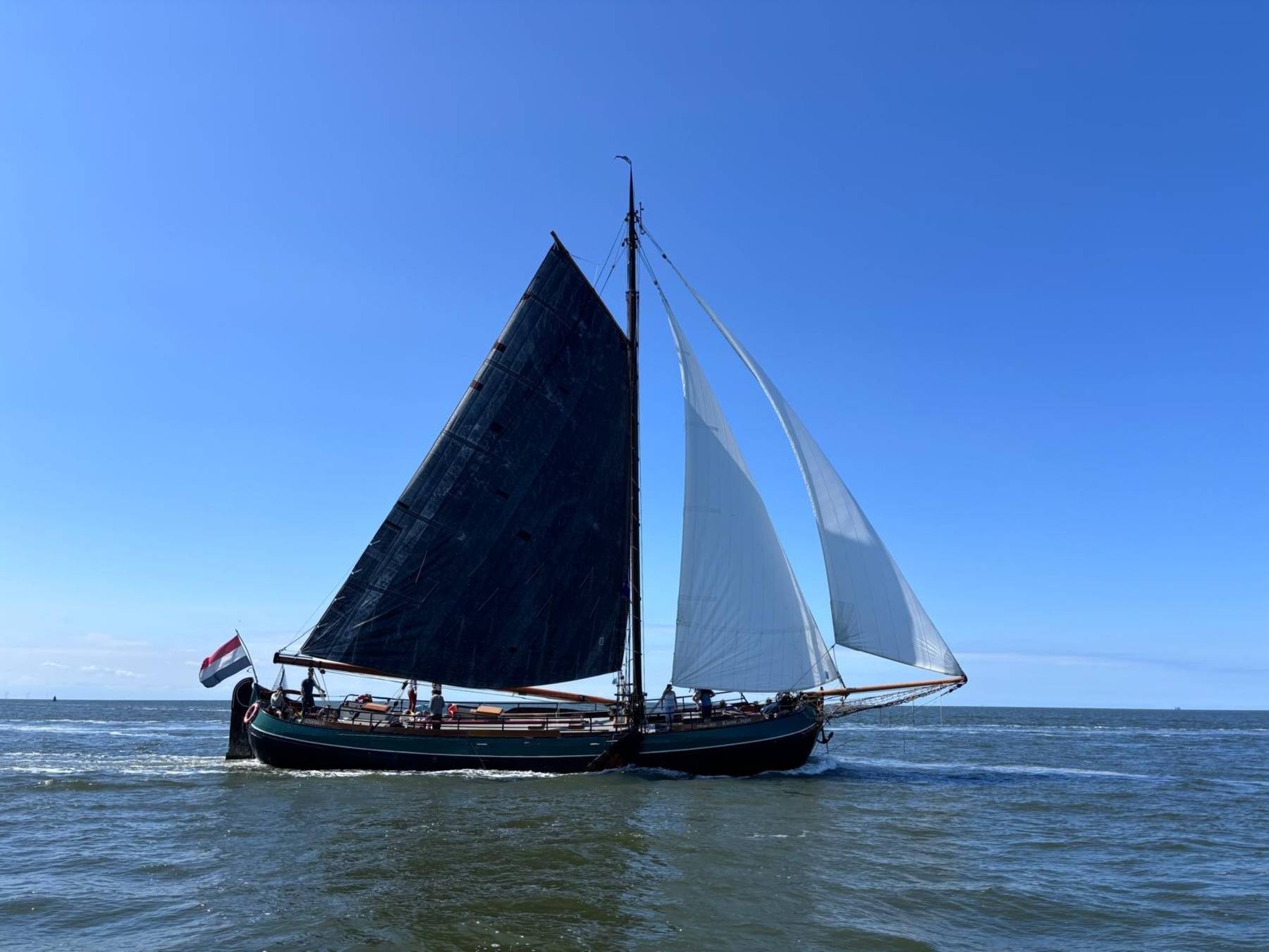 Weekend zeilen aan boord van de Kleine Jager vanuit Enkhuizen op het IJsselmeer / Markermeer