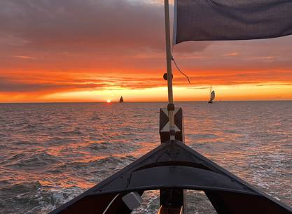 Last Minute: 6-daagse zeilvakantie aan boord van de Kleine Jager vanuit Enkhuizen op het IJsselmeer en Waddenzee 