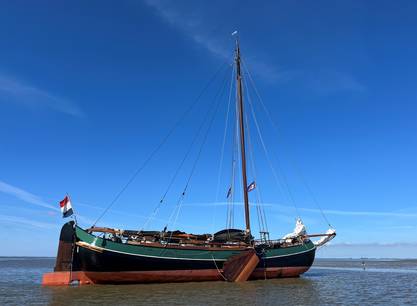 6-daagse zeilvakantie aan boord van de Kleine Jager vanuit Enkhuizen op het IJsselmeer en Waddenzee 