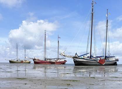 Kombireise Ijssel- und Wattenmeer (adults only): Hübsche Ijsselmeerstädtchen, trockenfallen und eine Nacht ankern auf dem Wattenmeer (6 Tage)