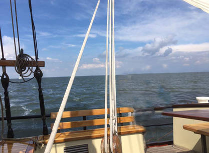 6-daagse zeilvakantie aan boord van de Rea Klif vanuit Enkhuizen op het IJsselmeer en/of Waddenzee