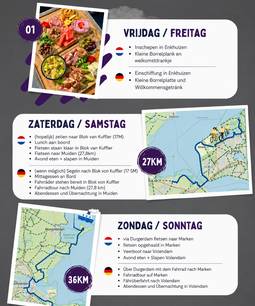 Dit maakt deze fiets- & zeilreis uniek