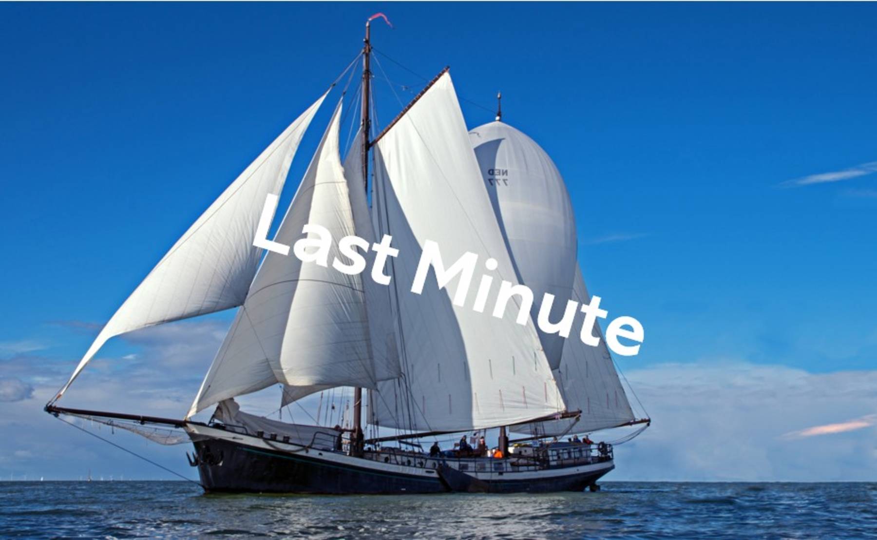Last Minute Weekend zeilen aan boord van de Bontekoe op het IJsselmeer vanuit Enkhuizen