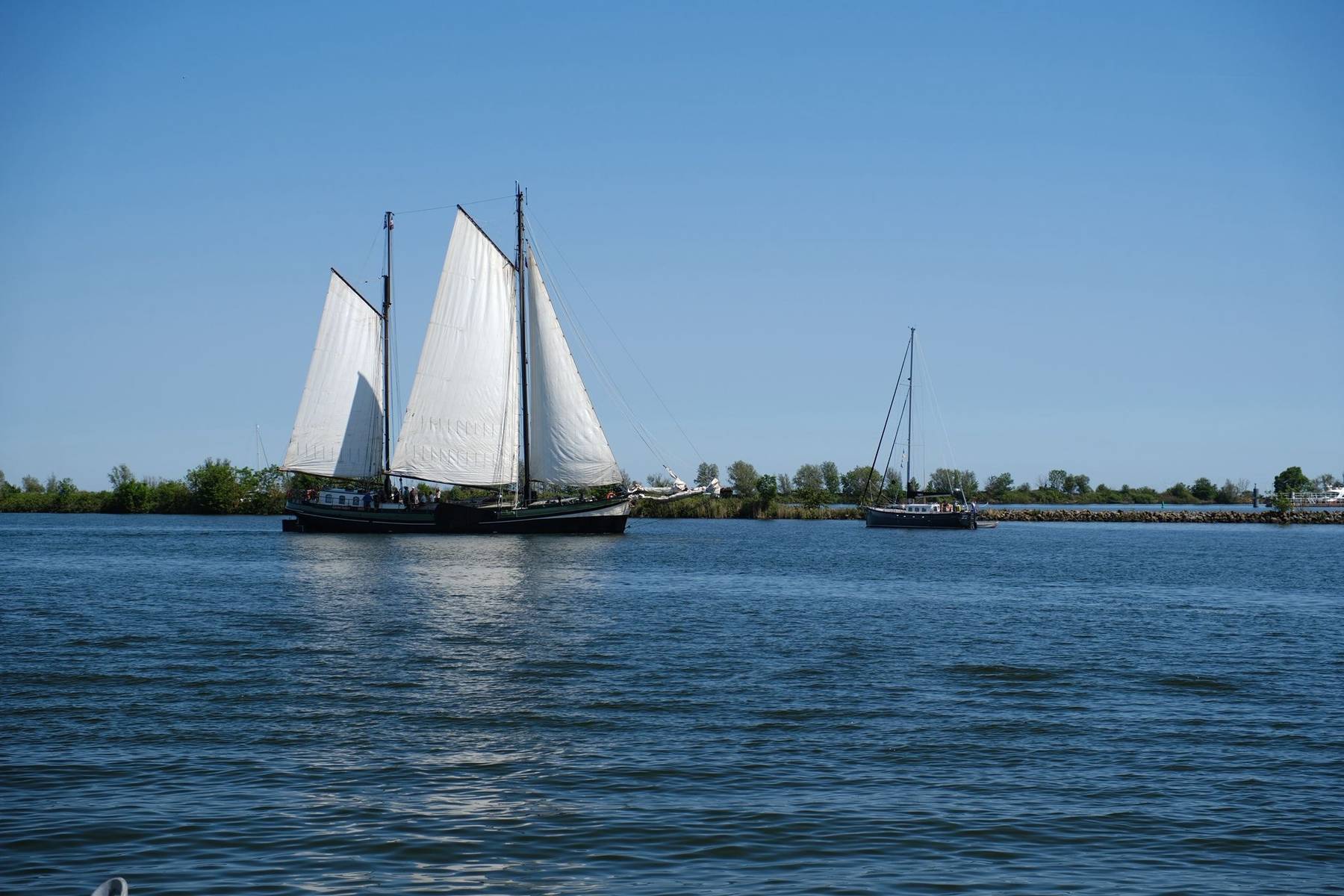 Weekend zeilen aan boord van de Grote Jager op het IJsselmeer / Markermeer vanuit Enkhuizen